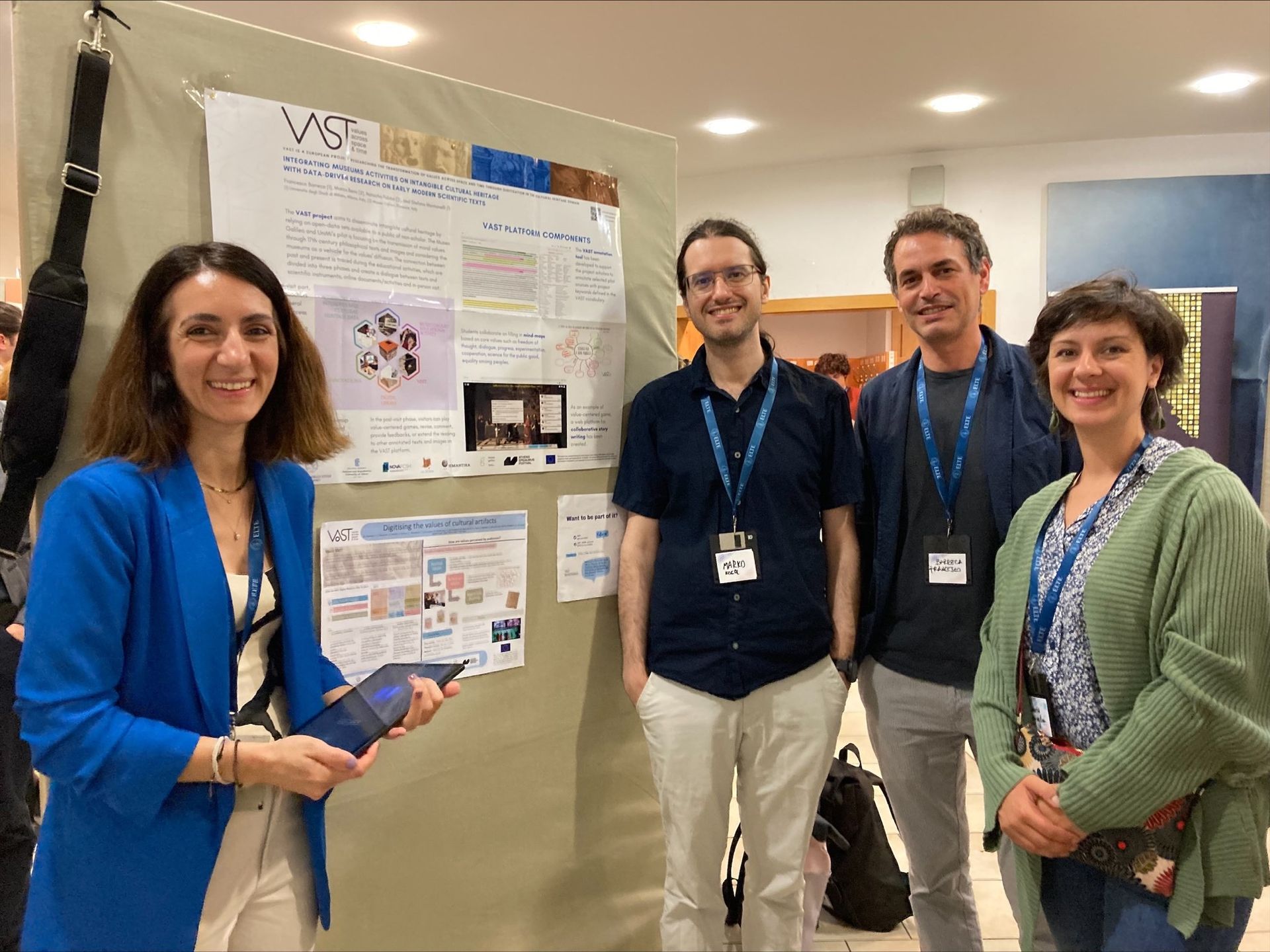 VAST project attends DARIAH Annual Event 2023 in Budapest, HU
